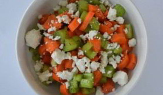 салат из сельдерея и моркови