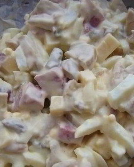 Рецепт салата купеческого с говядиной и грибами