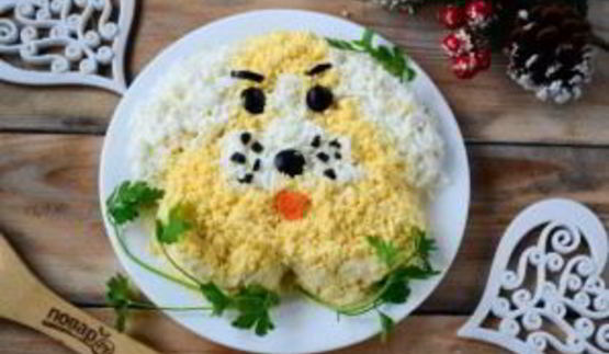 мимоза на год собаки