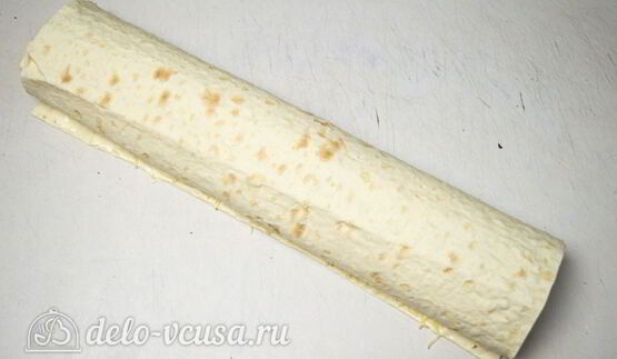 рулет из лаваша мимоза