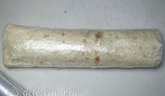 рулет из лаваша мимоза