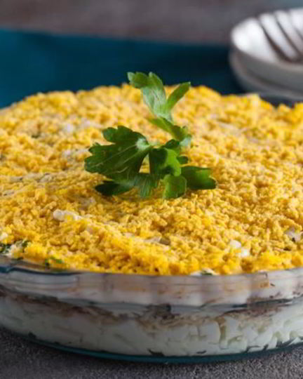 Рецепт салата мимоза классический