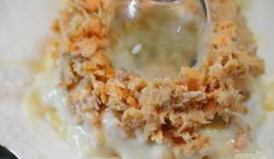 салат мимоза на 8 марта