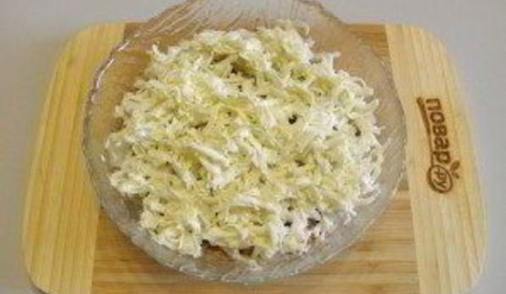 салат мимоза новогодний