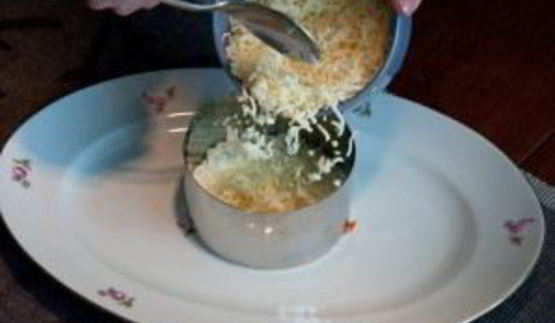 салат мимоза с крабовыми палочками