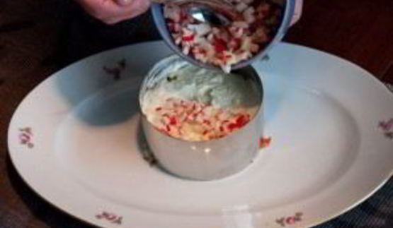 салат мимоза с крабовыми палочками