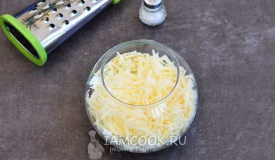 салат мимоза с печенью трески