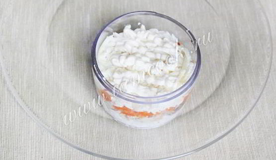 салат мимоза с рисом