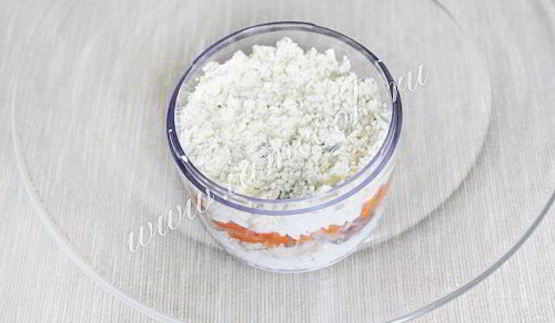 салат мимоза с рисом