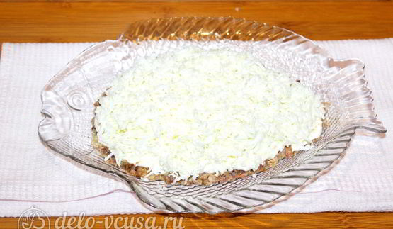 салат мимоза с сардиной