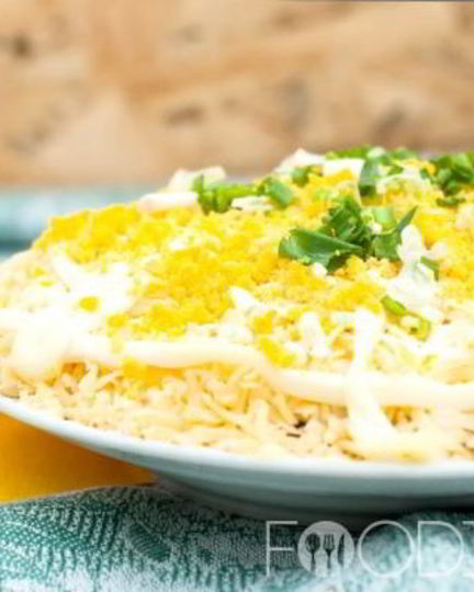 Рецепт салата мимоза с тунцом