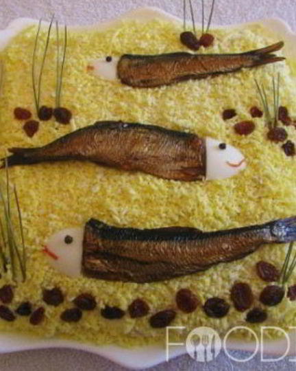 Рецепт салата мимоза со шпротами