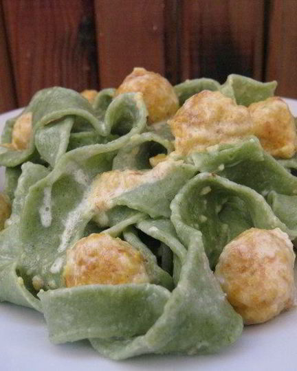 Рецепт тальятелле мимоза