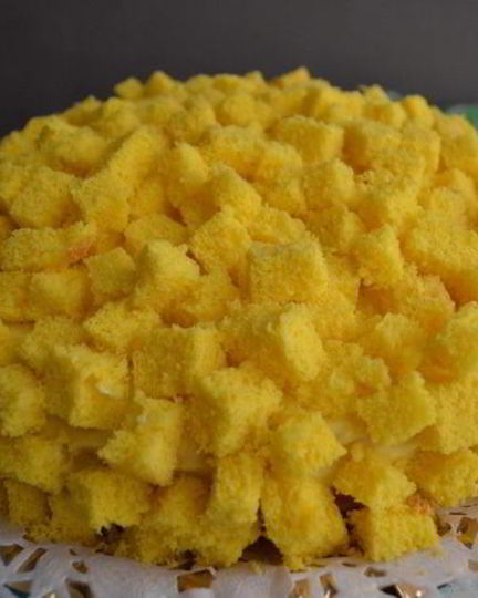 Рецепт торта мимоза