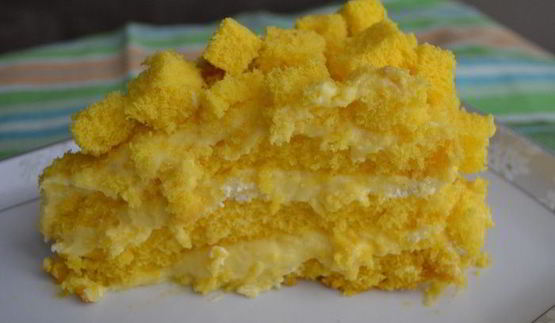 торт мимоза