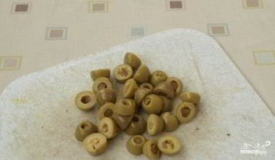 салат новогодний из крабовых палочек