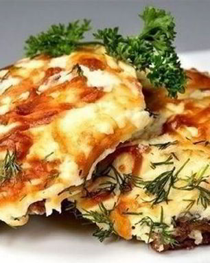 Ароматная свинина под шубой