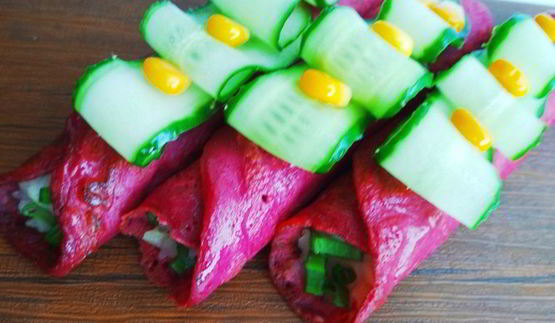 блинчики свекольные селедка под шубой