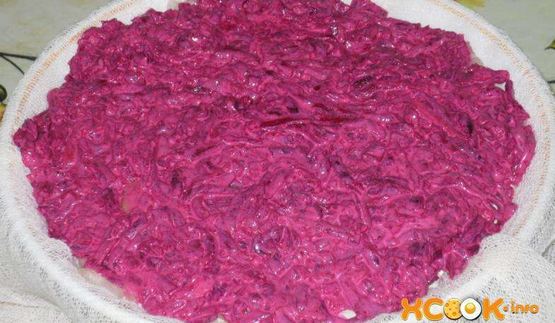 диетическая селедка под шубой