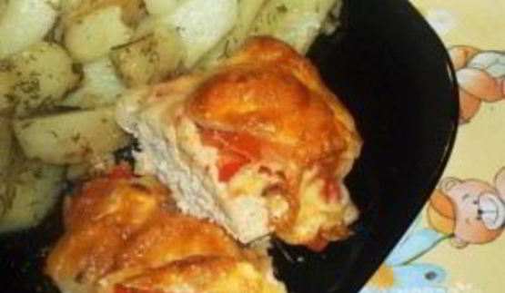 куриная грудка под шубой в духовке