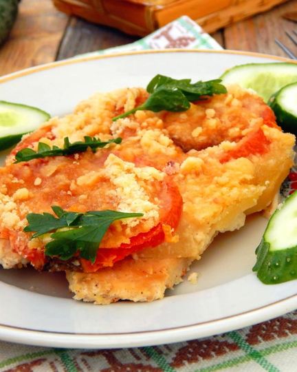 Рецепт курицы под шубой в духовке