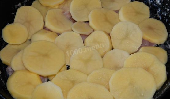 курица под шубой в духовке