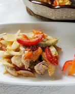 Мясо свинина под шубой в духовке