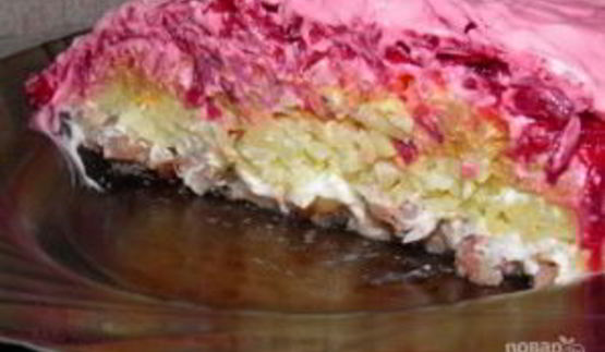 новогодний салат селедка под шубой