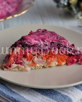 Салат сельдь под шубой