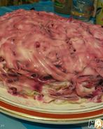 Салат Скумбрия под шубой