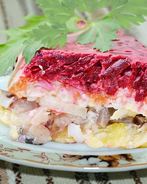 Сельдь под шубой классическая с желатином