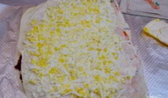 сельдь под шубой в лаваше