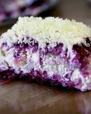 Селедка под шубой с сыром