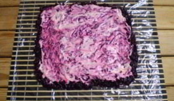 селедка под шубой в виде рулета