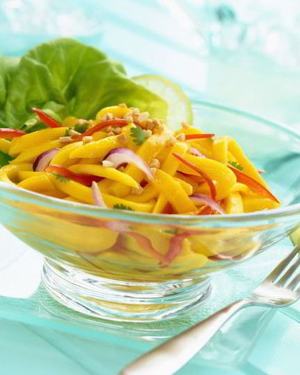 Рецепт салата с перцем и яблоком