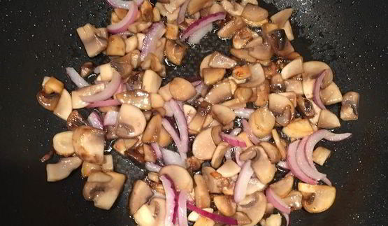 салат с ростбифом в деревенском стиле