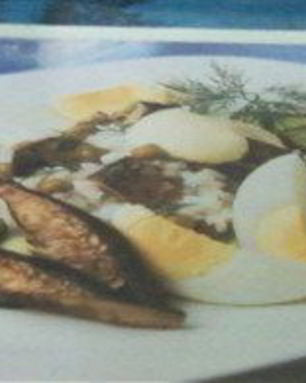 Салат со шпротами Старая Рига