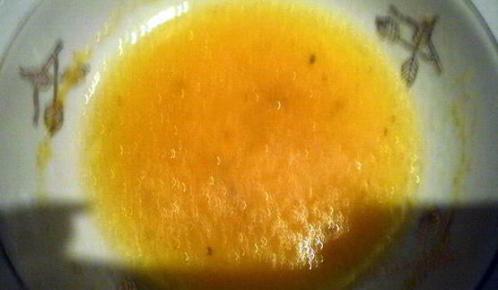 салат со свеклой и сельдью под апельсиновым соусом