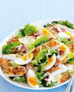 Новогодний салат Цезарь