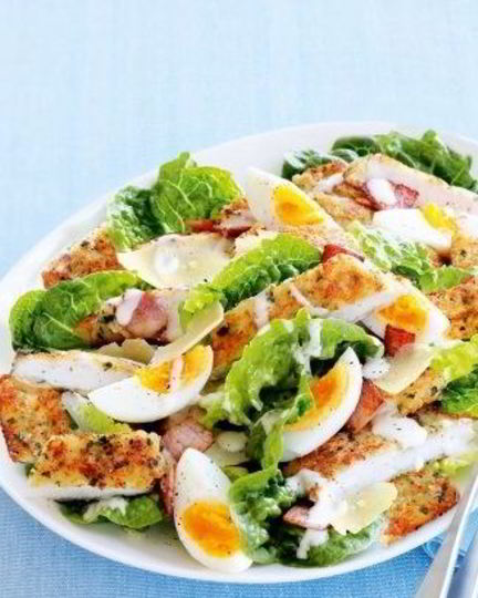 Рецепт новогоднего салата цезарь