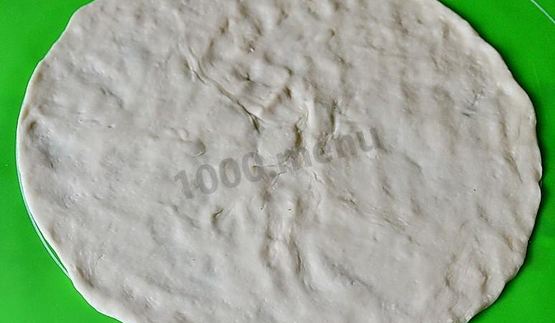 пицца цезарь в духовке на дрожжевом тесте