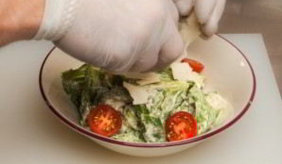 салат цезарь без курицы