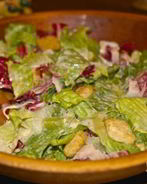 Салат Цезарь классический простой