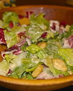 Салат Цезарь классический простой