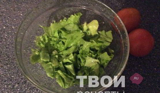 салат цезарь