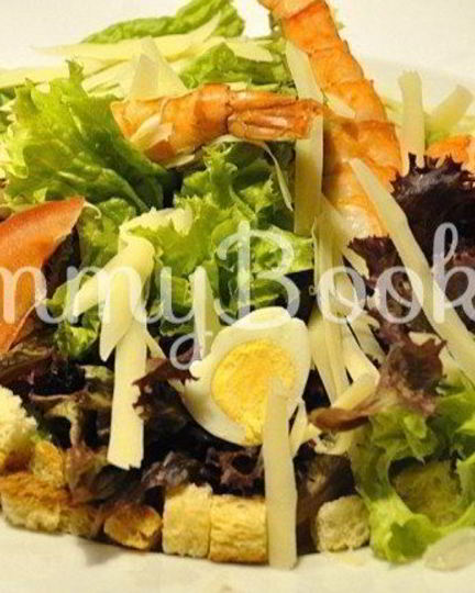 Рецепт цезаря с креветками