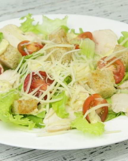 Рецепт цезаря с курицей