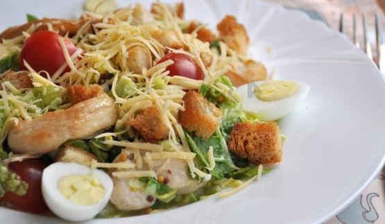 цезарь с пекинской капустой