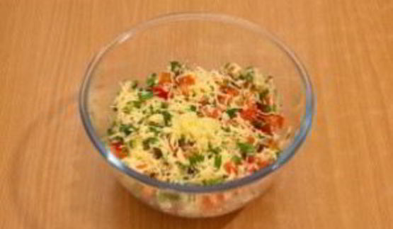 салат в чипсах