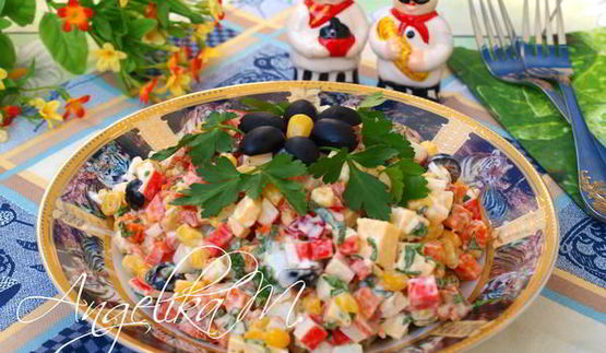 салат византия